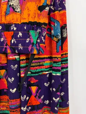 Live: 52 Vintage Colorful Maxi Skirt
